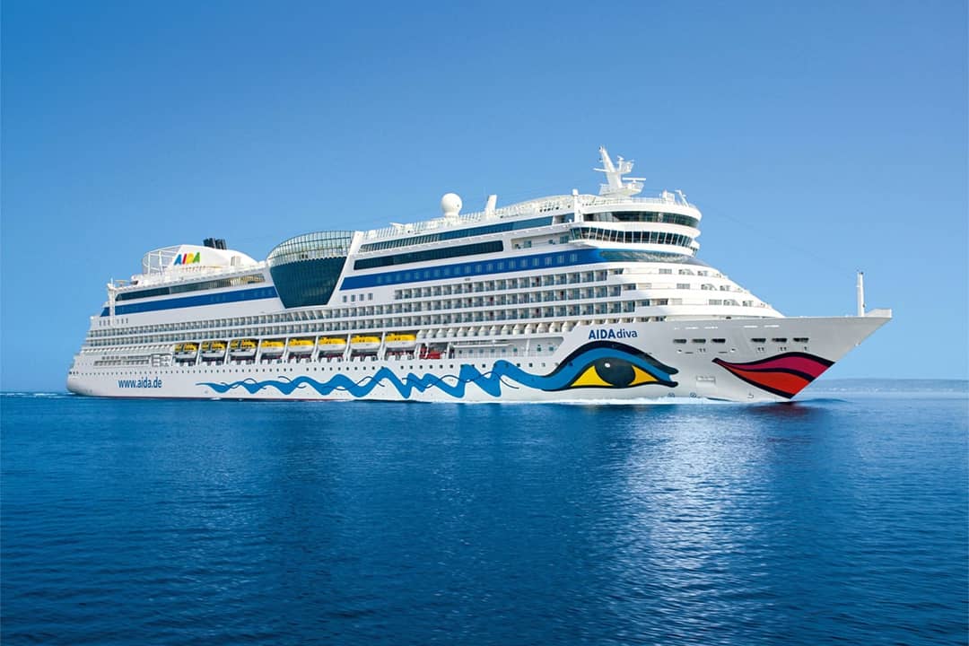 15 daagse Noord-Europa cruise met de AIDAdiva