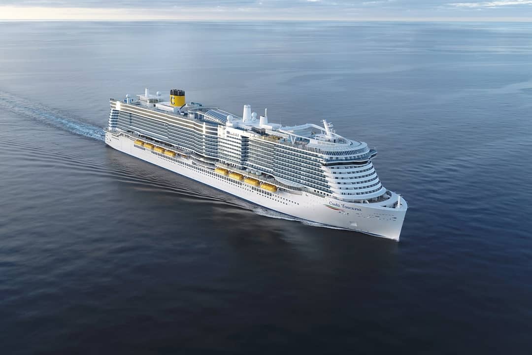 8 daagse West-Middellandse Zee cruise met de Costa Toscana