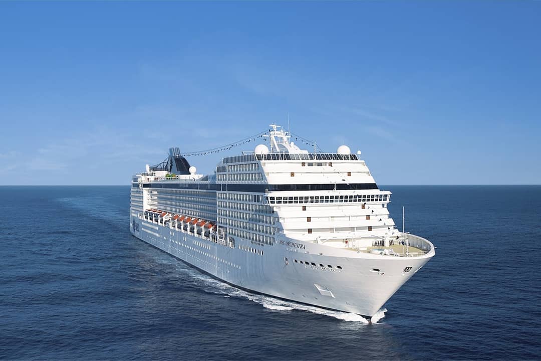 11 daagse West-Middellandse Zee cruise met de MSC Orchestra