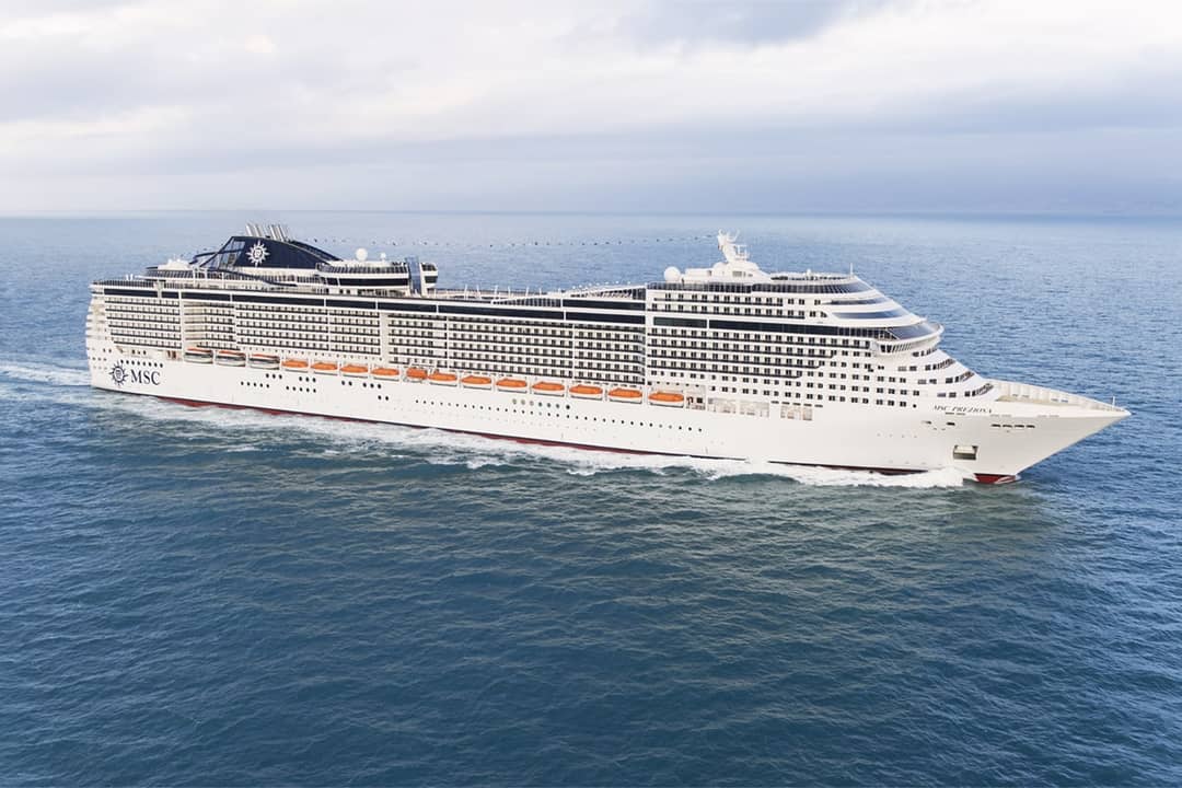 5 daagse Noord-Europa cruise met de MSC Preziosa