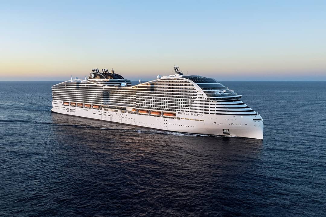 22 daagse Oost-Middellandse Zee cruise met de MSC World Europa